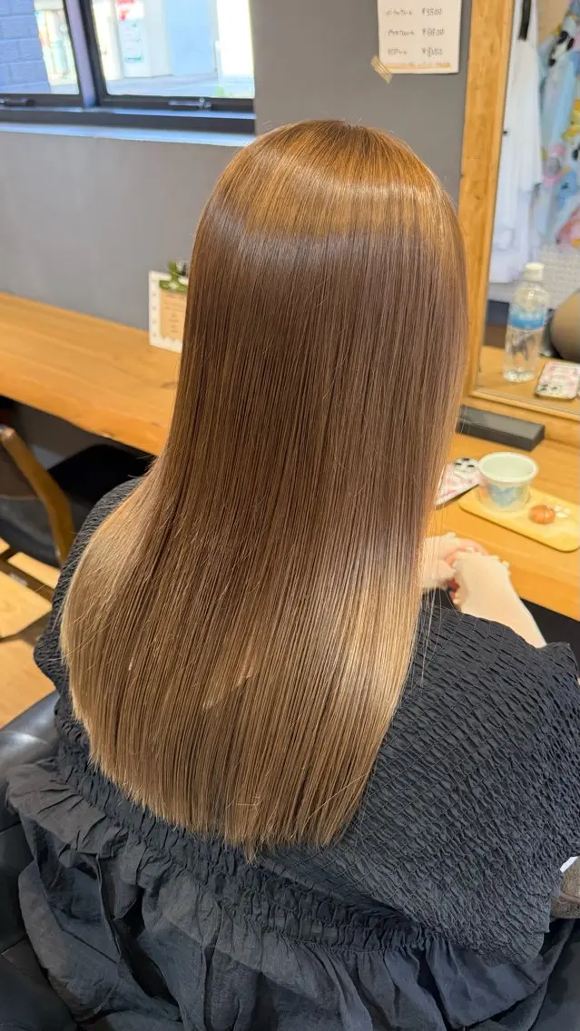 ワンカラー+本格アロマヘッドスパ🪻の写真