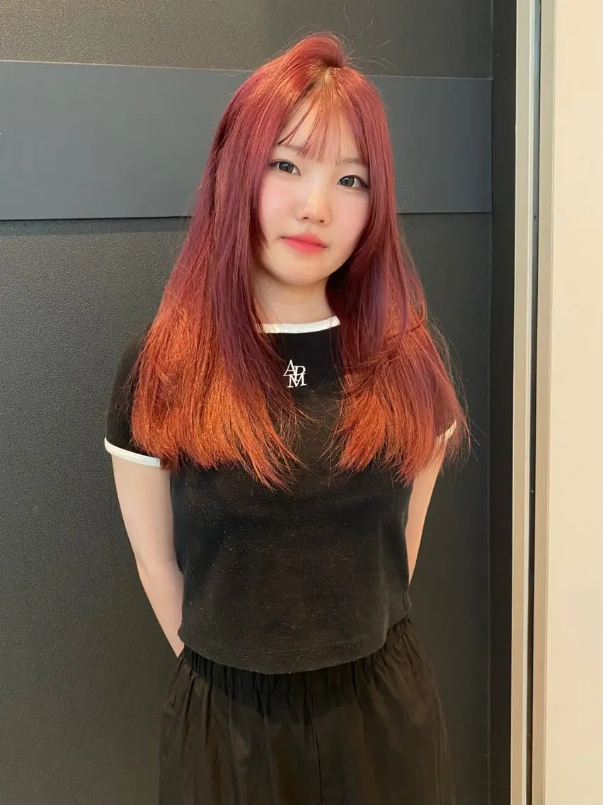 ロング カラー カット ヘアカラー トリートメント mai / linoah˚✧のヘアスタイル