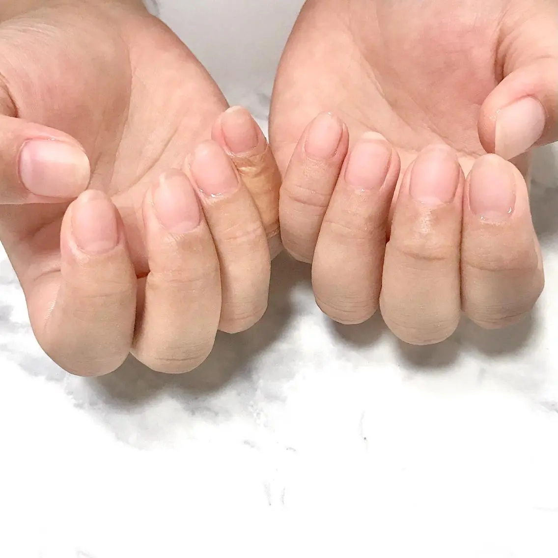 ネイル クリアネイル マットネイル ステラ marikominoのネイルデザイン
