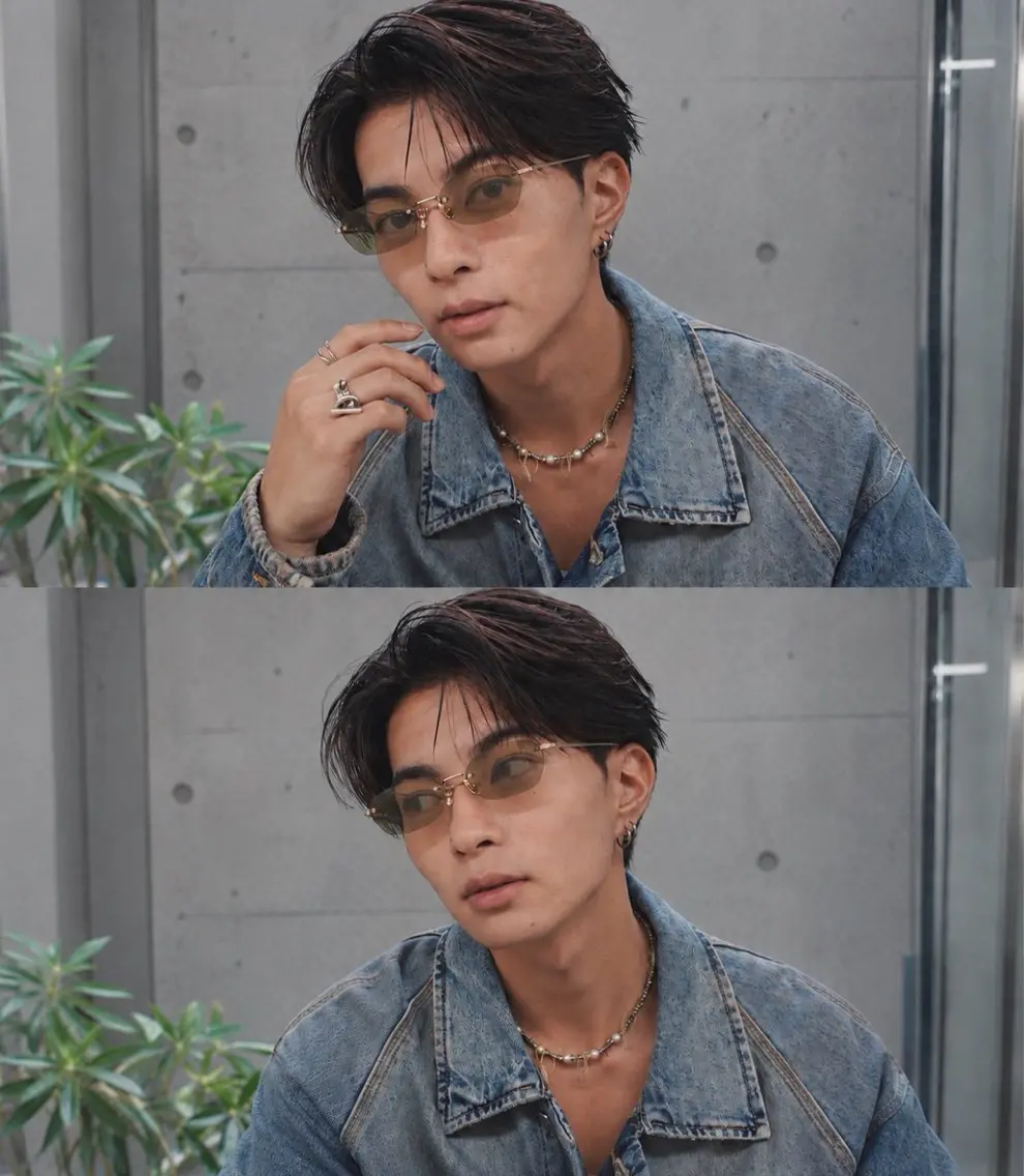 ショート メンズ カット パーマ キタダ ヒロキのヘアスタイル