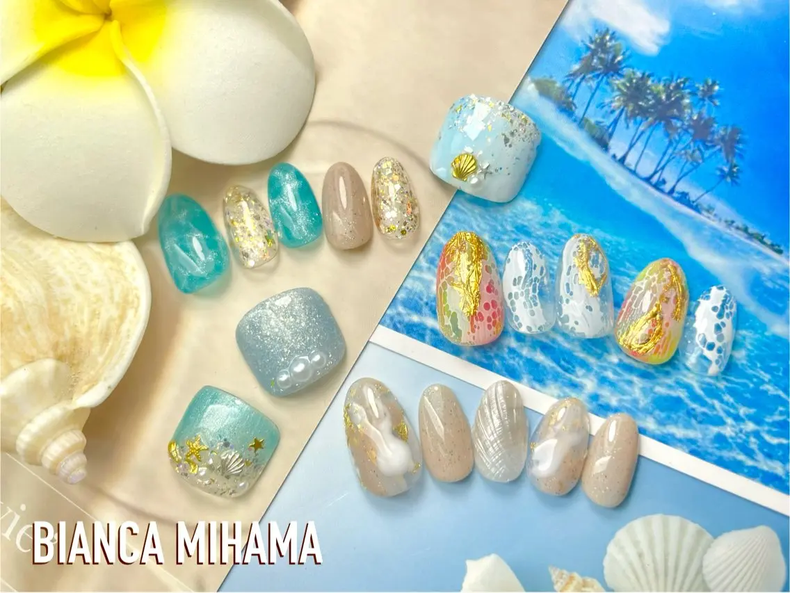 ネイル ハンドネイル Bianca美浜店 Hanaのネイルデザイン