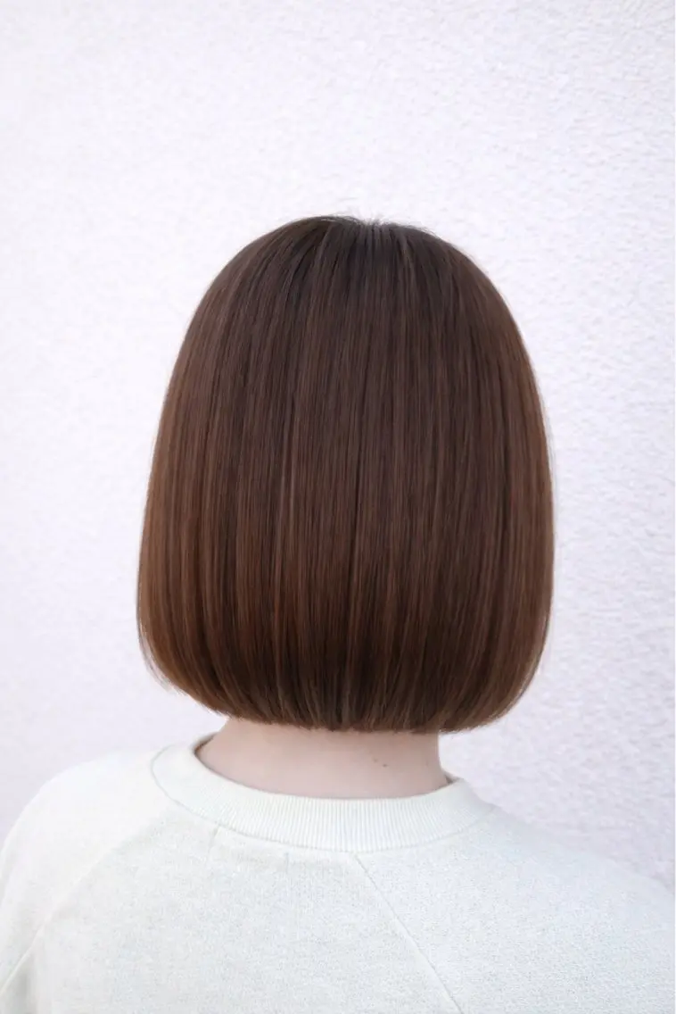 ショート カラー ブラウンカラー マロンブラウン ボブ カット ヘアカラー トリートメント 髪質改善/レイヤー/ 佐藤　舞のヘアスタイル