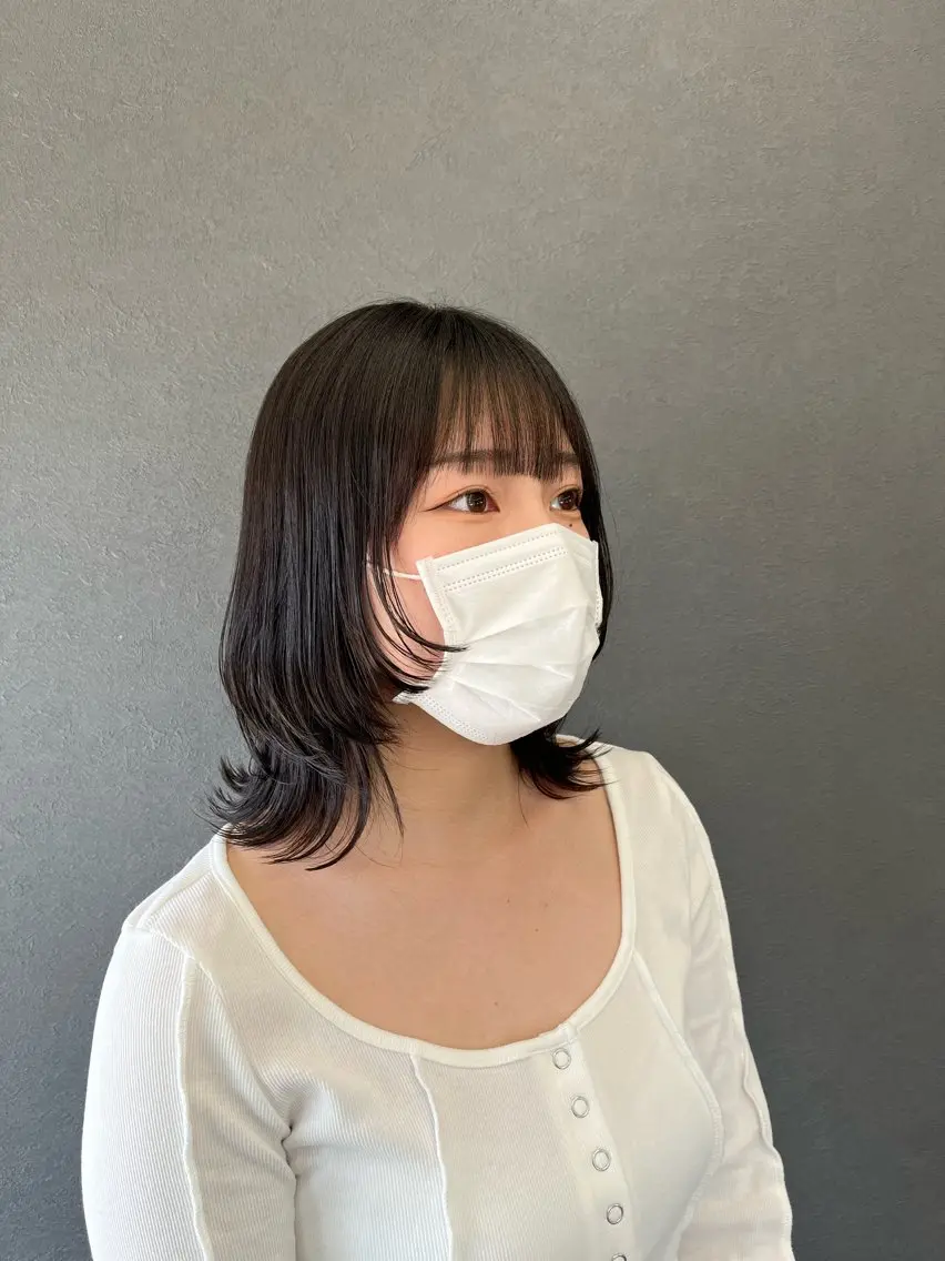 ミディアム カット トリートメント 🐈‍⬛吉澤 汀彩🐈‍⬛のヘアスタイル