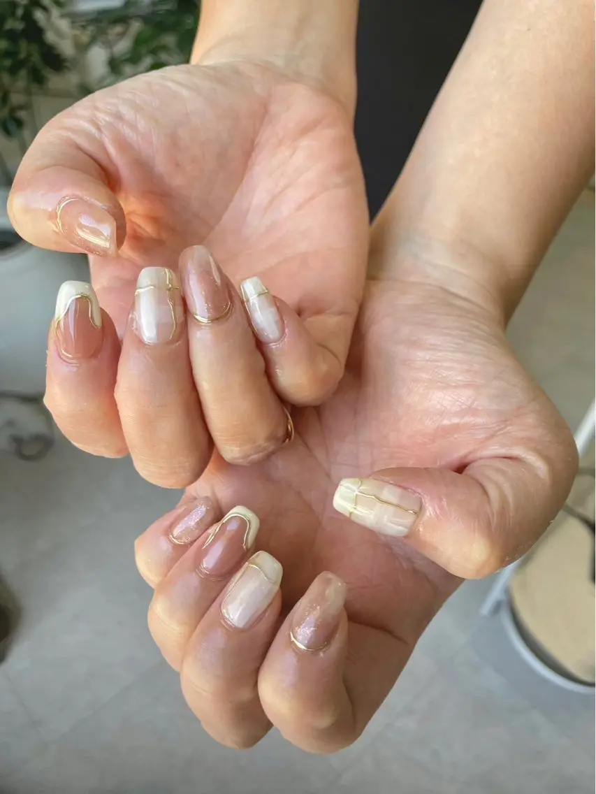 ネイル アートネイル 持ち込み RISA joie nailのネイルデザイン
