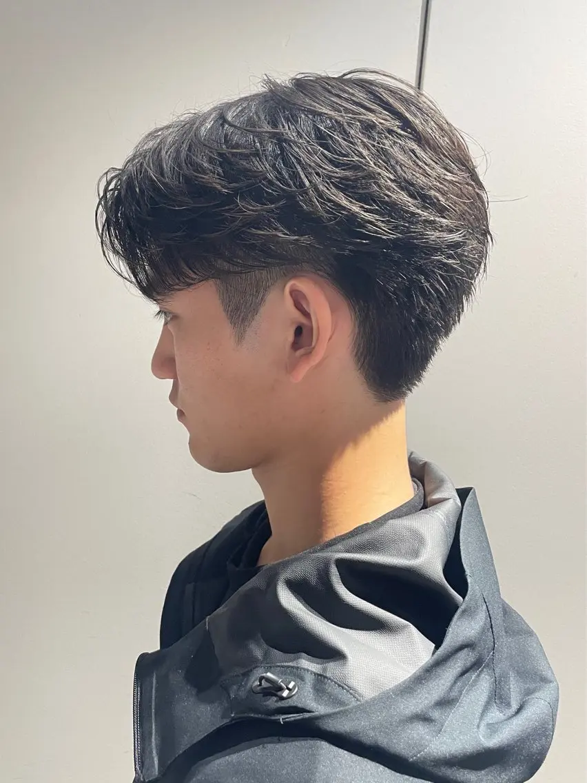 ショート パーマ メンズ カット パーマ 🔱メンズパーマ特化 🔱山下和輝のヘアスタイル