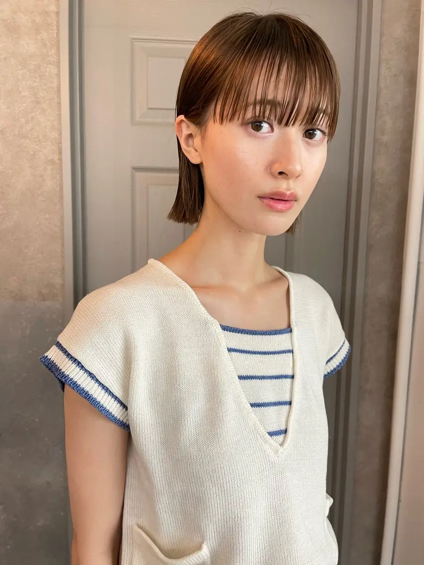【🫧期間限定ボブカット🫧】今だけ電気バリブラシor超音波アイロンが選べます♪の写真