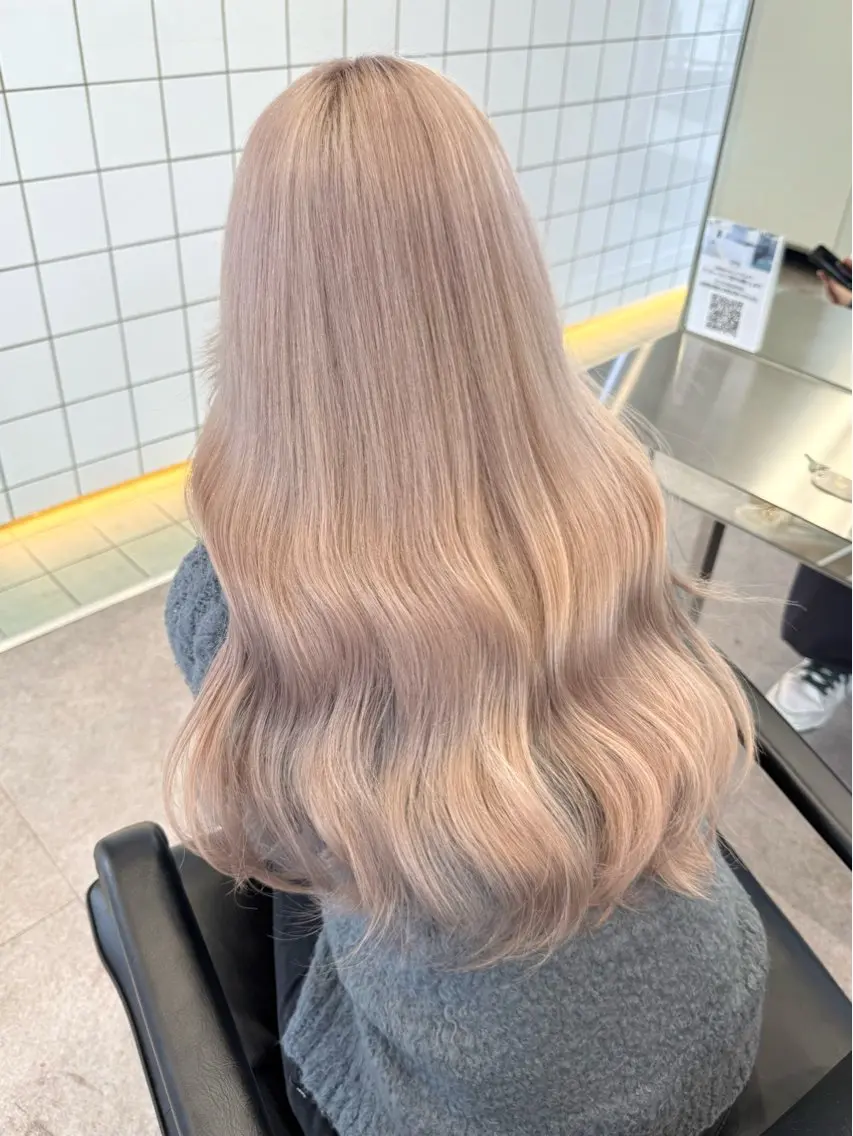 ブリーチダブルカラー❤️‍🔥＋艶髪トリートメント✨の写真