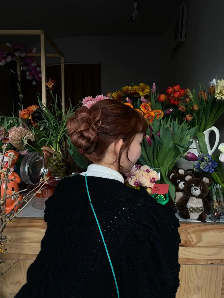 ヘアアレンジ ヘアセット 佐伯 和佳のヘアスタイル
