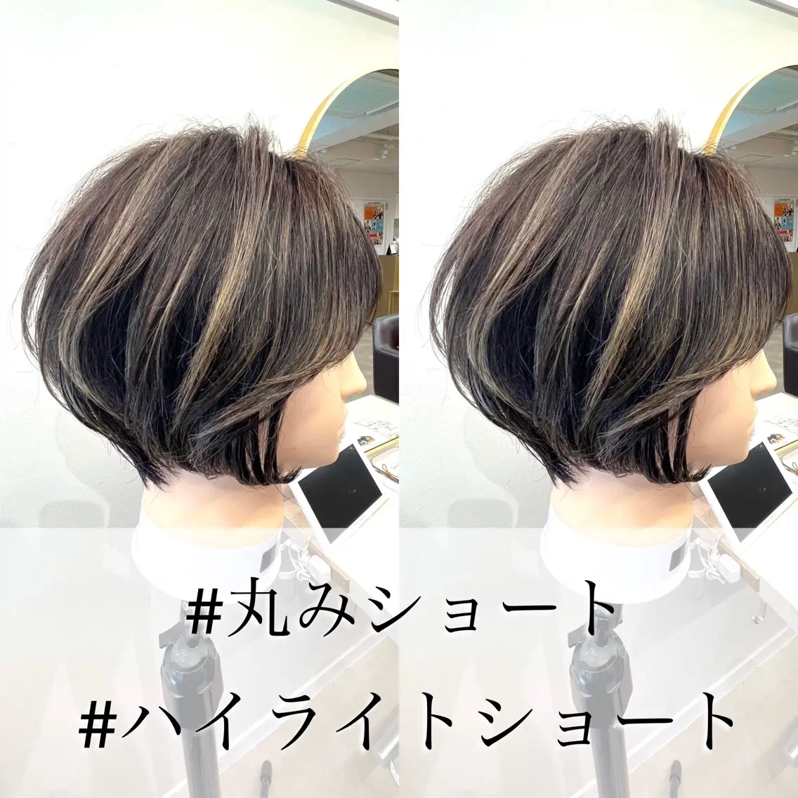 ショート カラー ショート/ボブ/ 透明感カラー/ほのかのヘアスタイル