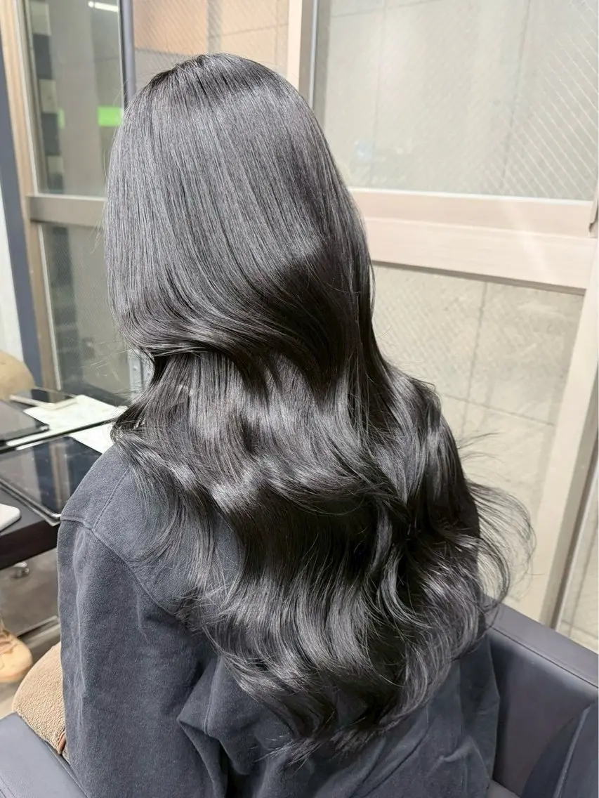 カラー りこ / 透明感カラー🎀🫧のヘアスタイル