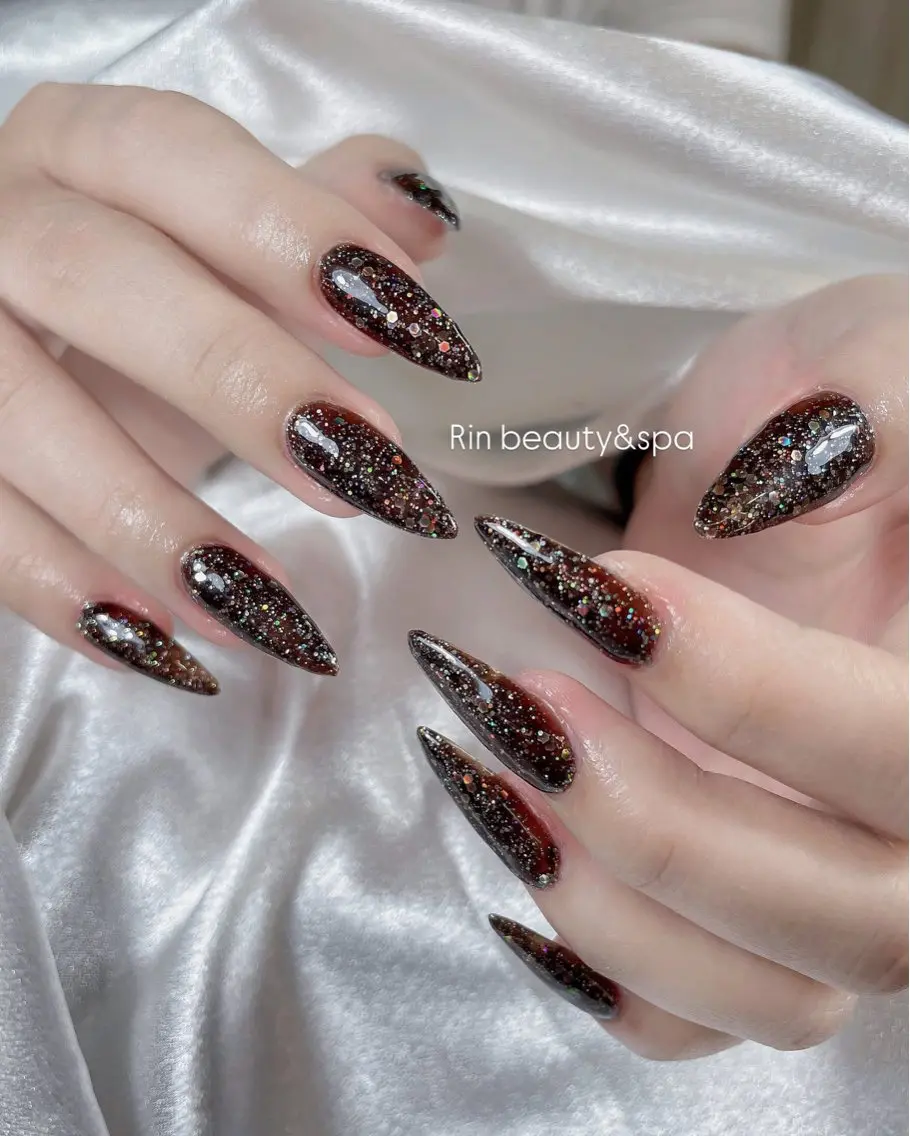 ネイル アートネイル ガーリー 韓国ネイル 持ち込み ニュアンスネイル Rin Nail 新大久保店のネイルデザイン