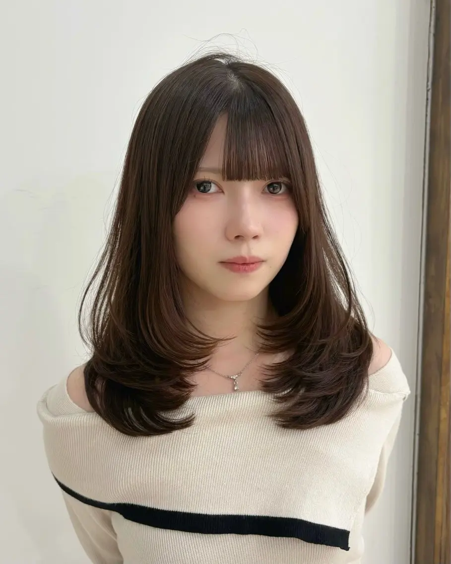 【レイヤーカットモデル💫🤍➕トリートメント✨】10〜20代女性限定の写真