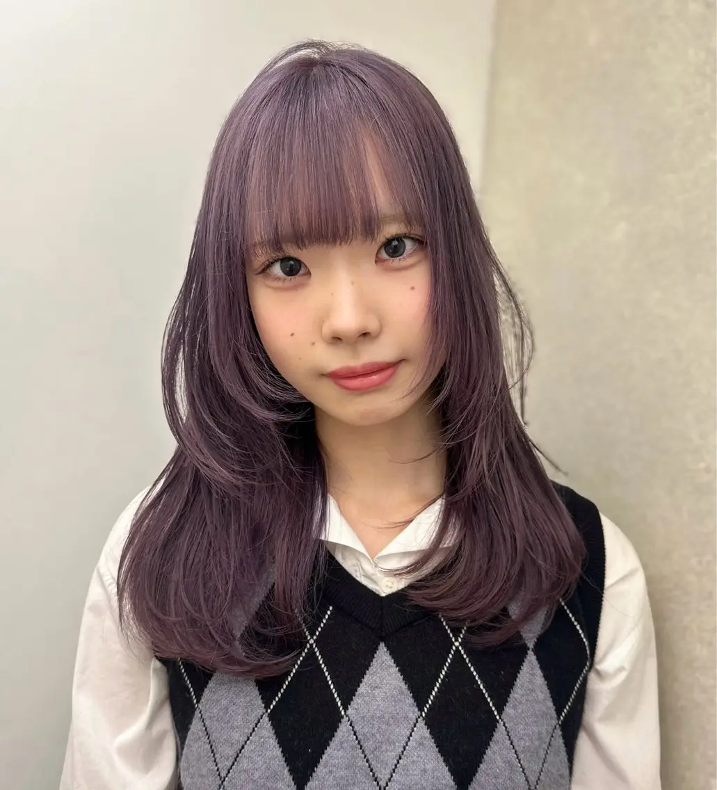 ロング カラー 韓国ヘアメンズ・レデ ィース特化ミクのヘアスタイル