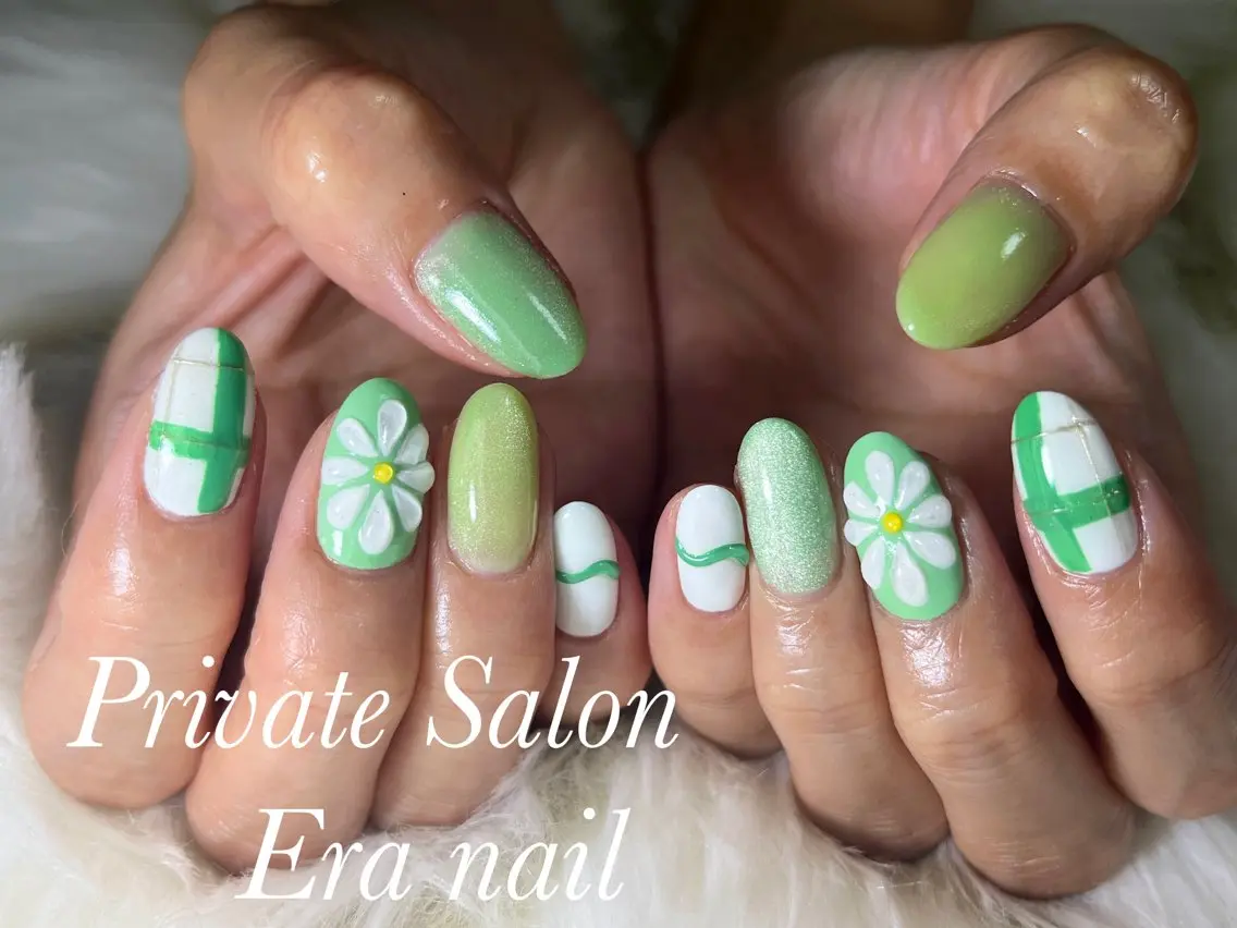 ネイル アートネイル 持ち込み Era nailのネイルデザイン