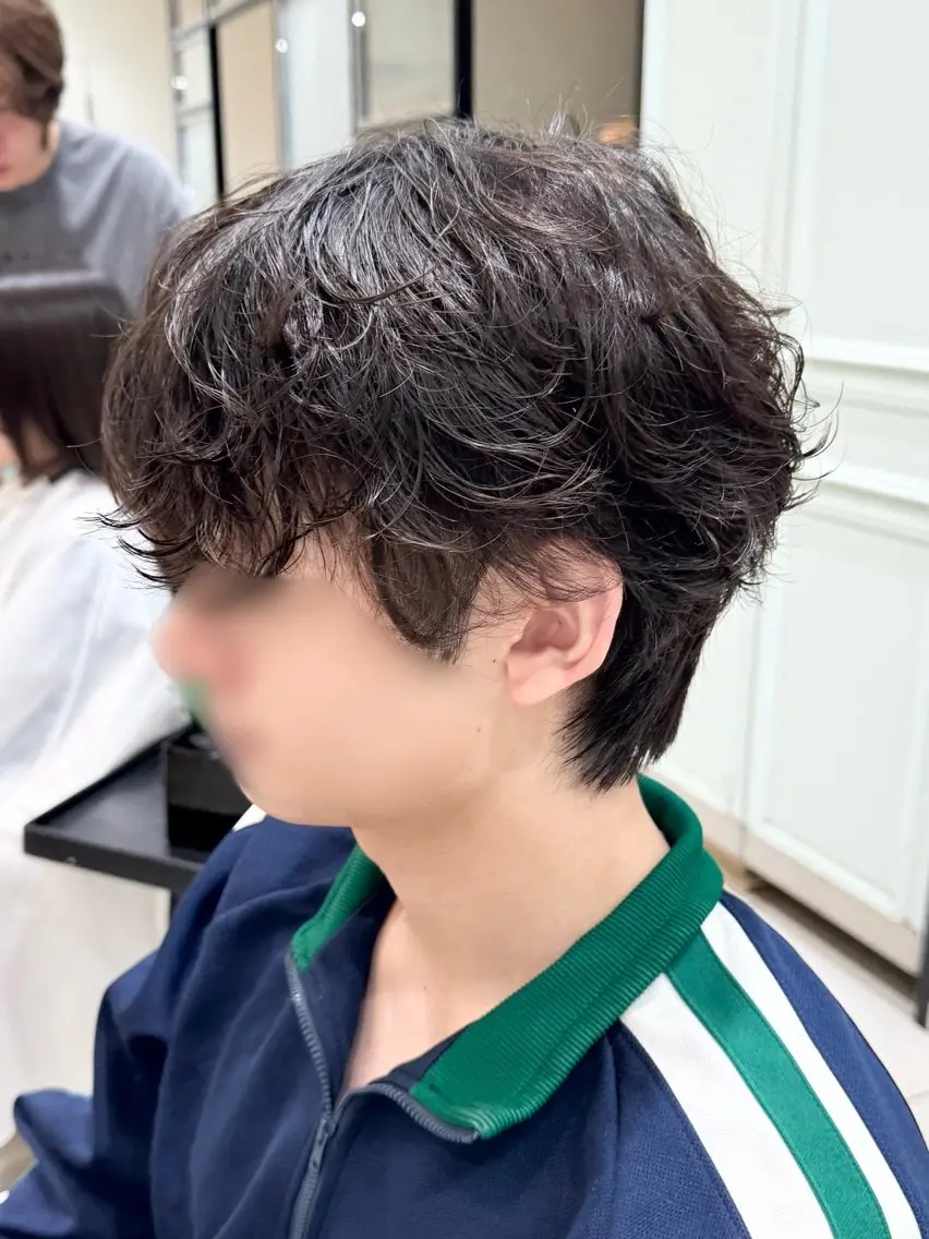 パーマ メンズ 【𝐀𝐬𝐡-池袋 】ひな💭🎀のヘアスタイル