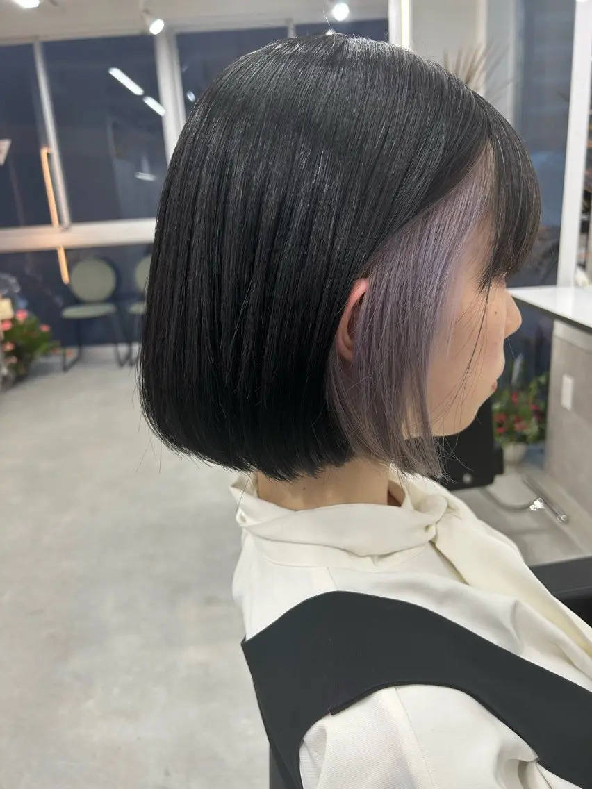 イヤリングブリーチ×オンカラーtrの写真