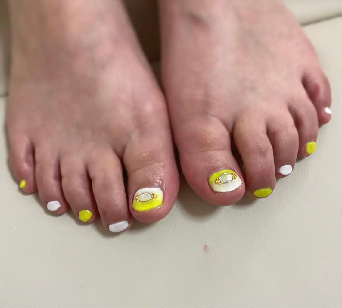 ネイル フットネイル nail M&Tのネイルデザイン