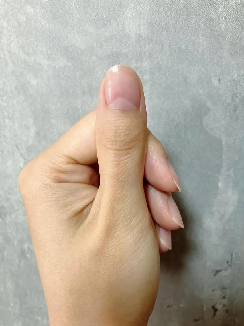 クリアネイルの写真