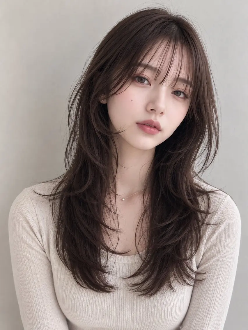 ロング Lutia  チノ リキマル🍀のヘアスタイル