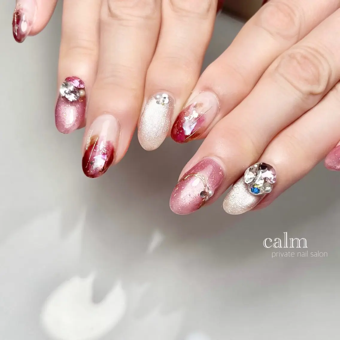 ネイル ハンドネイル calm 〔ｶｰﾑ〕のネイルデザイン