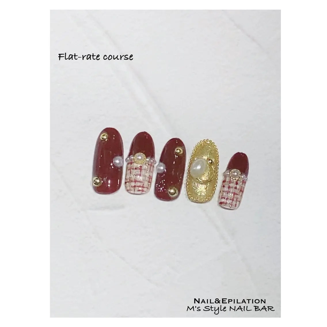 ネイル 成人式 フットネイル フレンチネイル ジェルネイル 韓国ネイル ハンドネイル M's Style NAIL BARのネイルデザイン