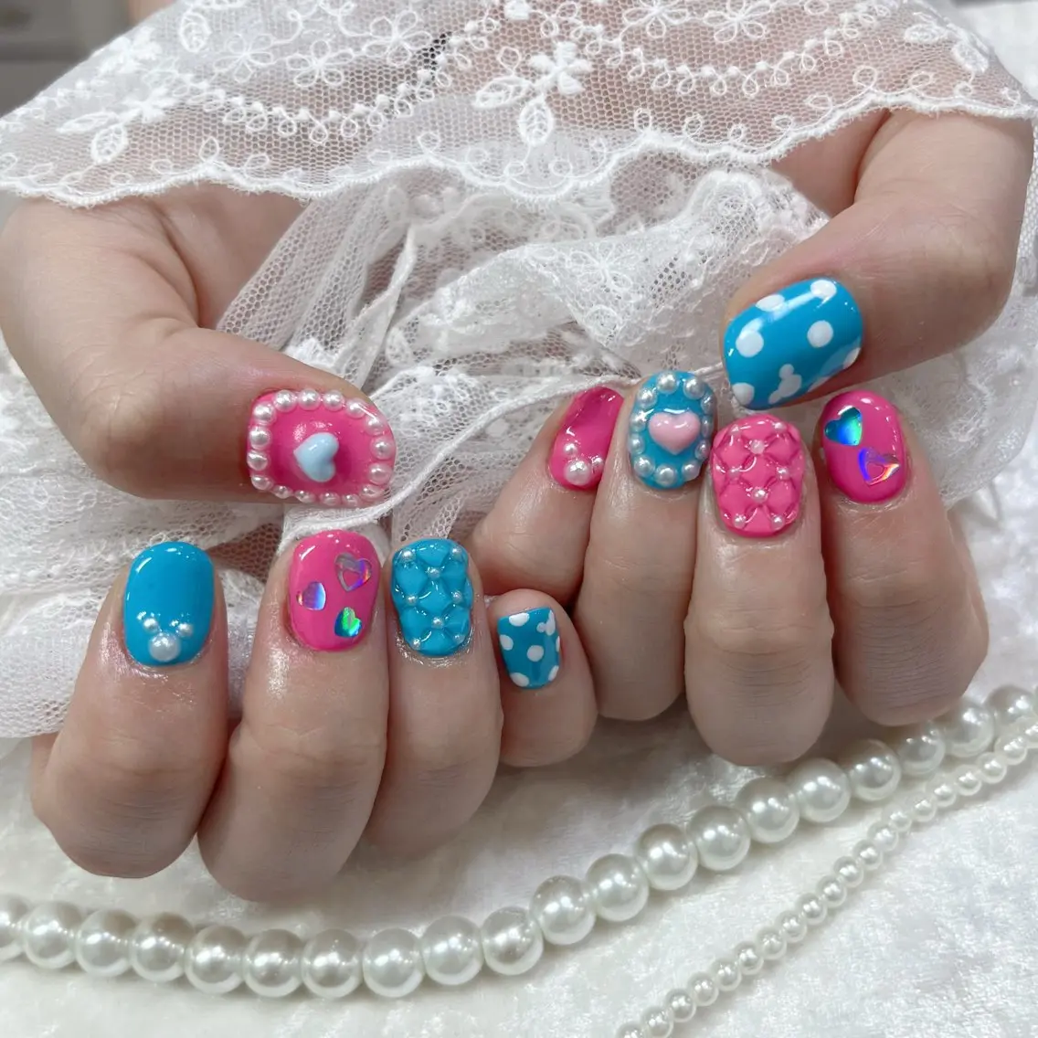 ネイル Maya 🧊🫧‪／渋谷のネイルデザイン