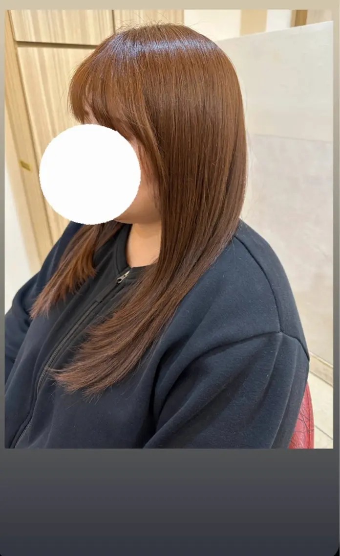 ロング ナチュラルヘア 神田一瑳のヘアスタイル