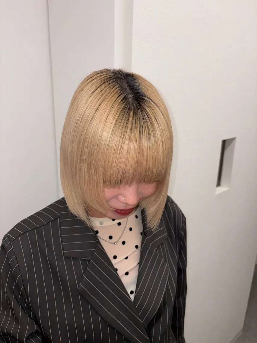 🫧骨格似合わせボブカット🫧+髪質改善の写真