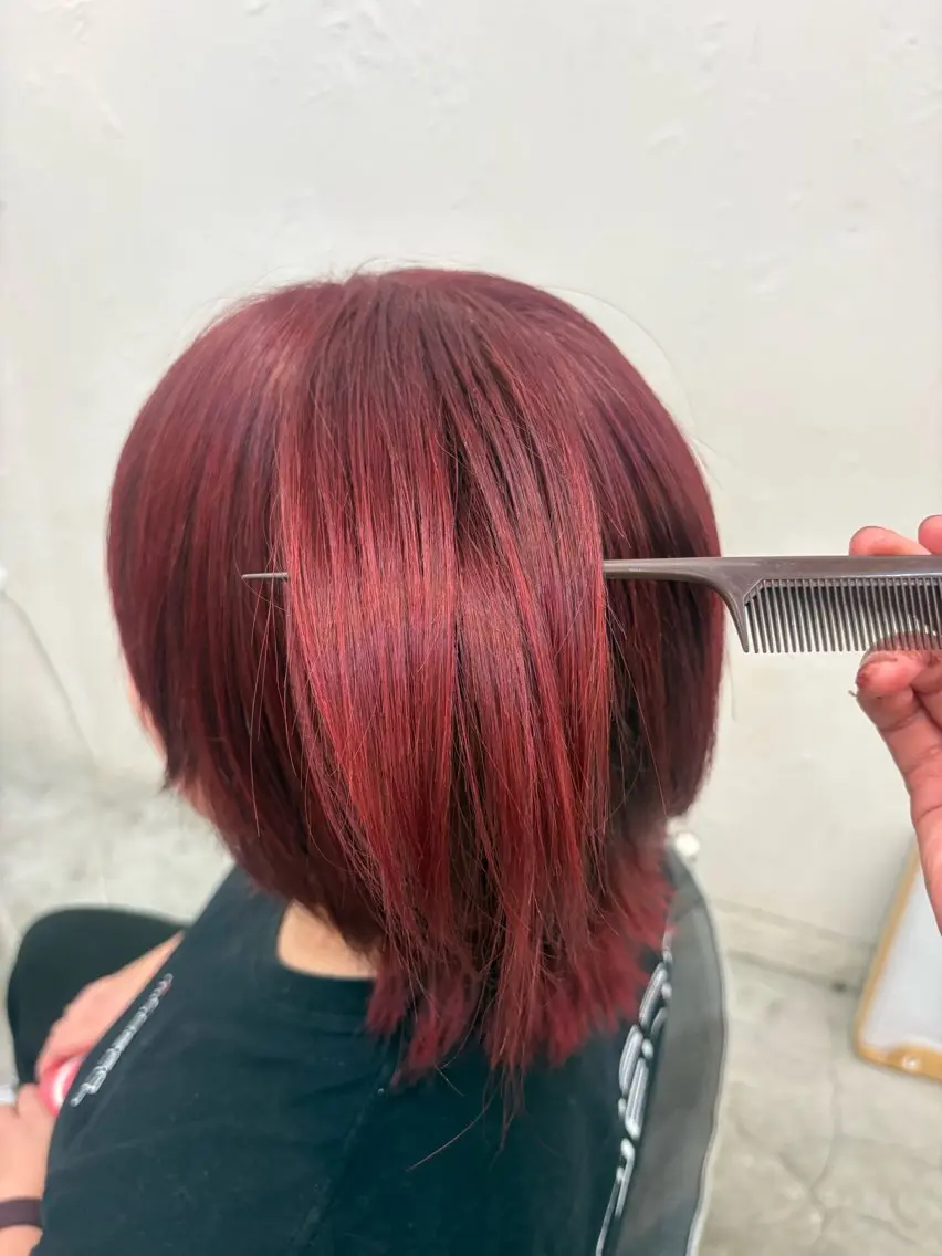 ミディアム ヘアカラー ROMMY._. zonoのヘアスタイル