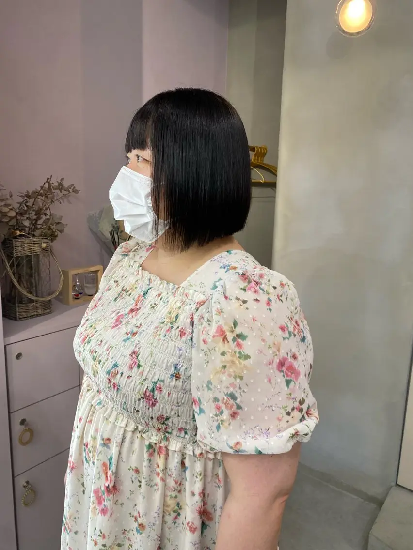 ショート カラー カット ヘアカラー トリートメント 前橋 姫奈のヘアスタイル