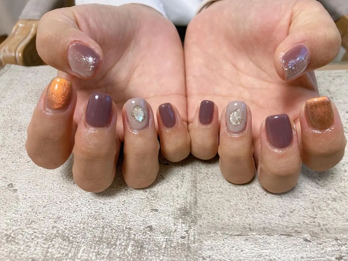 ネイル ハンドネイル mogunail &blowのネイルデザイン