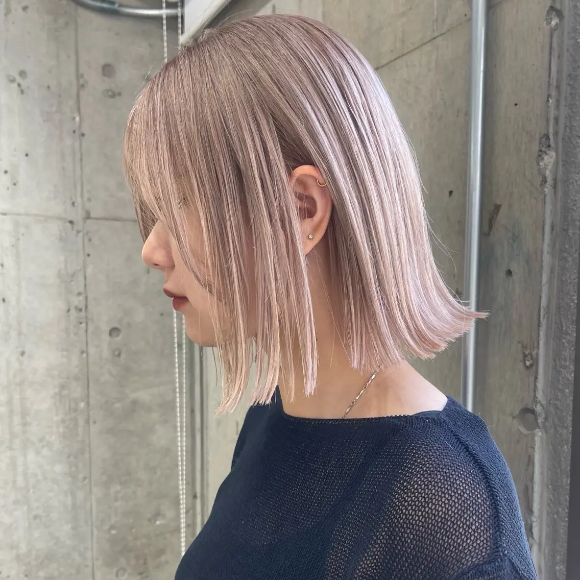 ショート ハイトーン/ベージュ /流星💫のヘアスタイル