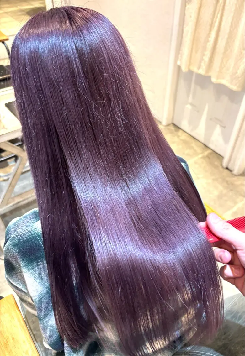 セミロング 縮毛矯正 ⭐️縮毛矯正⭐️ 髪質改善特化⭐️海のヘアスタイル