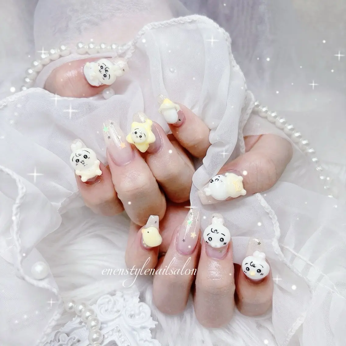 ネイル ハンドネイル 🐾enen style 🐾のネイルデザイン