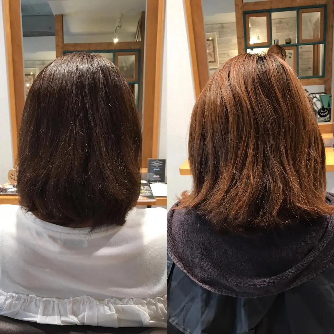 ミディアム カラー バイオレットカラー TELA HAIR 幕張本郷店 千尋のヘアスタイル