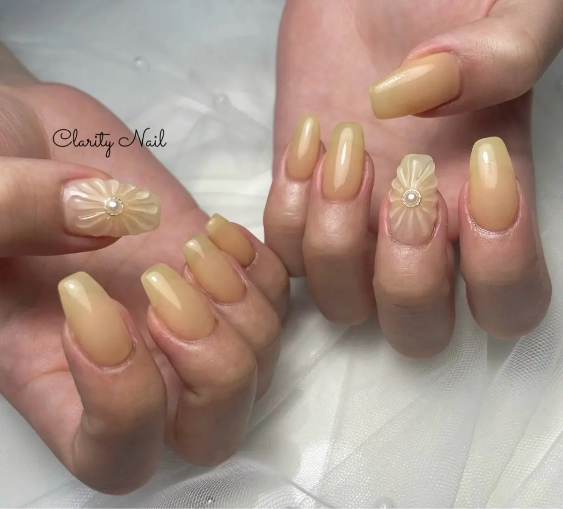 ネイル アートネイル 持ち込み ハンドネイル Clarity Nailのネイルデザイン