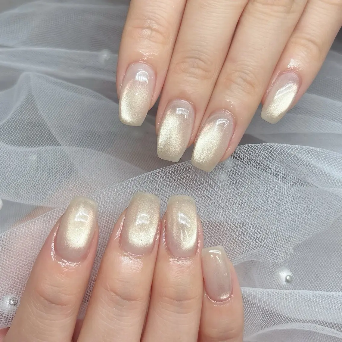 ネイル マグネットネイル ハンドネイル フットネイル ハンドケア 心斎橋Salon Epokkuのネイルデザイン