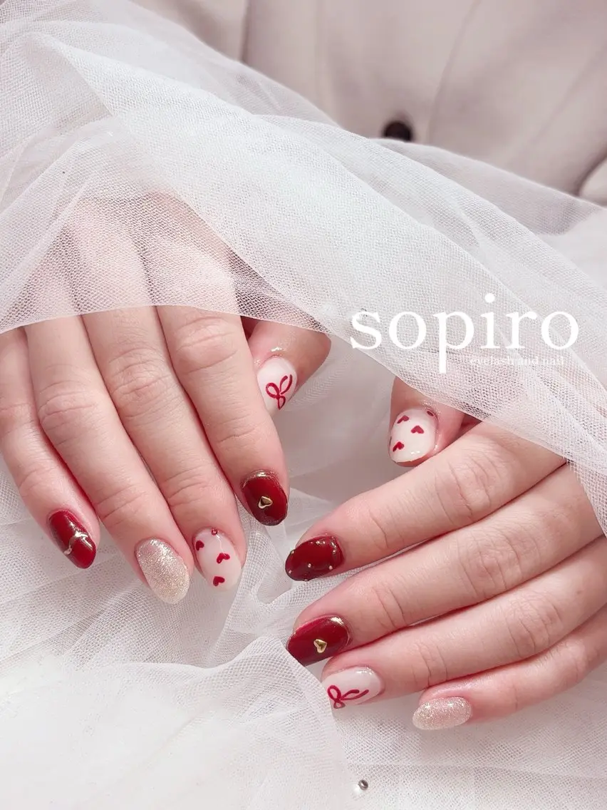 ネイル アートネイル 持ち込み ハンドネイル sopiro miharuのネイルデザイン