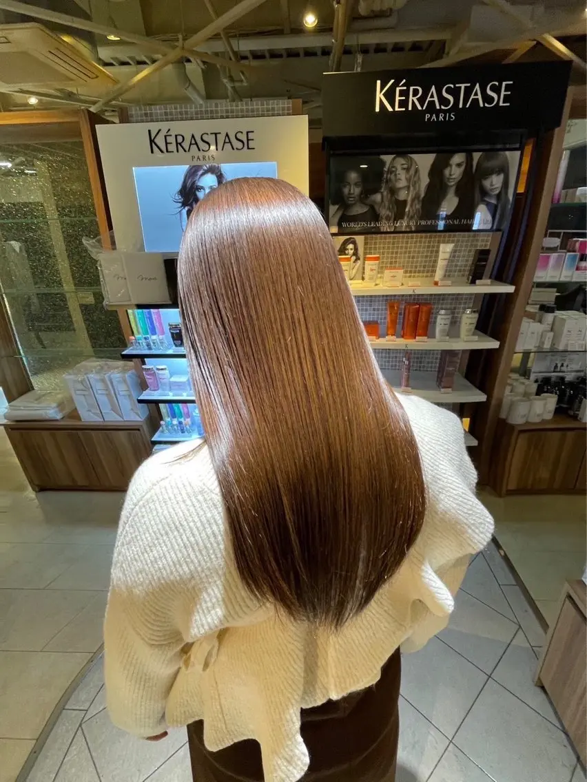 ロング 髪質改善 阿部 祥大のヘアスタイル