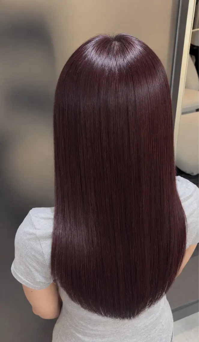 ロング カラー 透明感カラー ヘアカラー 高橋 史弥のヘアスタイル