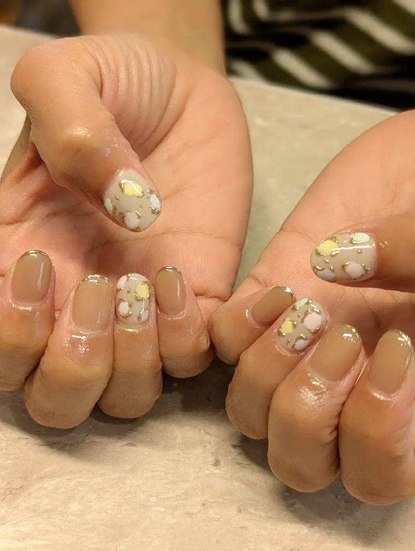ネイル ミラーネイル 8andyu nail♡のネイルデザイン