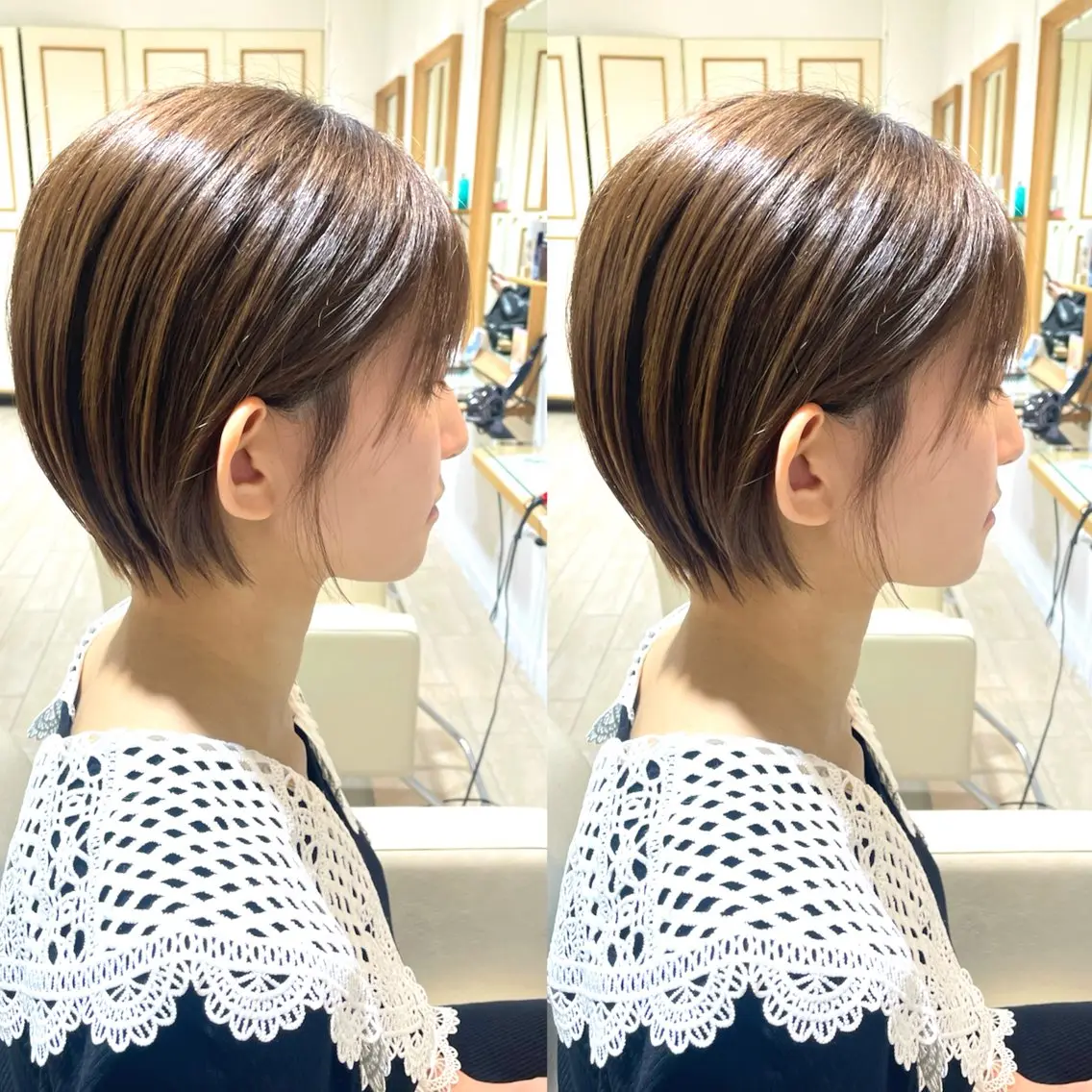 ショート 髪質改善矯正/カラー /吉祥寺 mariのヘアスタイル