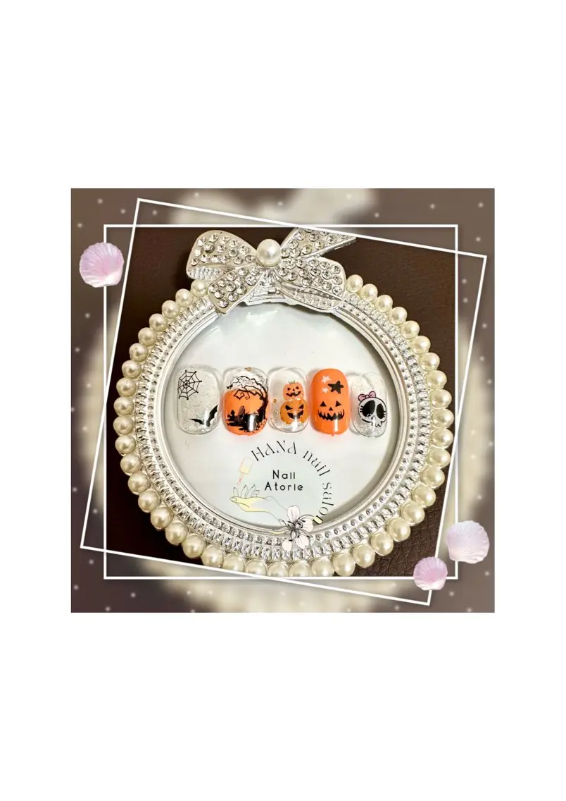 ネイル ハロウィン HaNA nail salonのネイルデザイン