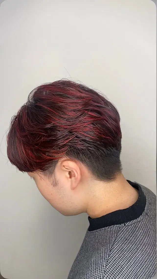 カラー ヘアアレンジ メンズ カット ヘアカラー 20代〜40代 大塚🌱松原大将のヘアスタイル