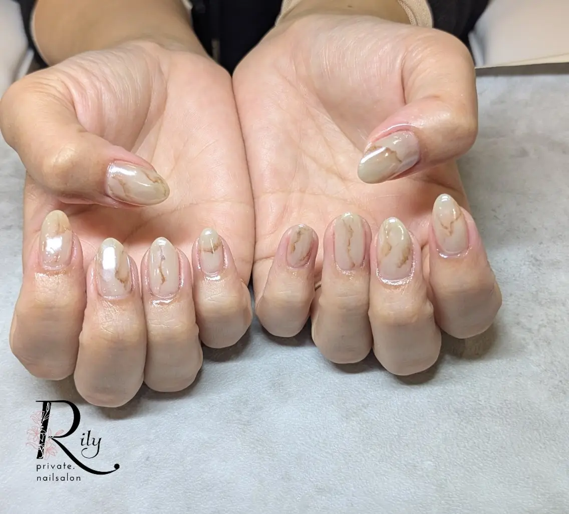 ネイル ハンドネイル nailsalon Rilyのネイルデザイン
