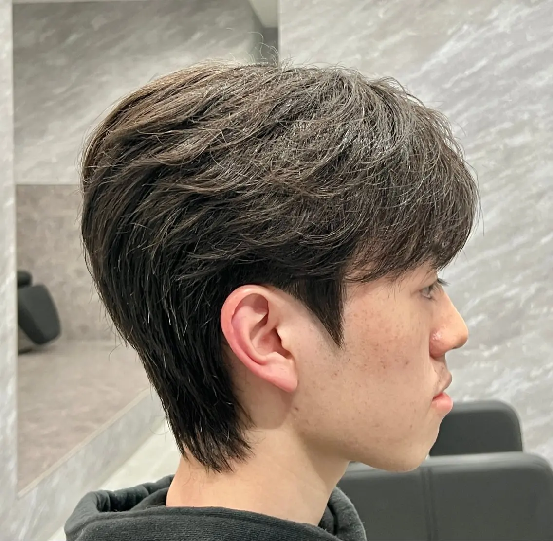 メンズ ulus kobe 藤枝大地のヘアスタイル