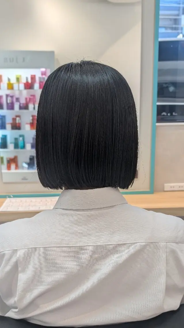 ショート カット 縮毛矯正 田端みおと🐱 SoZoBridgeのヘアスタイル