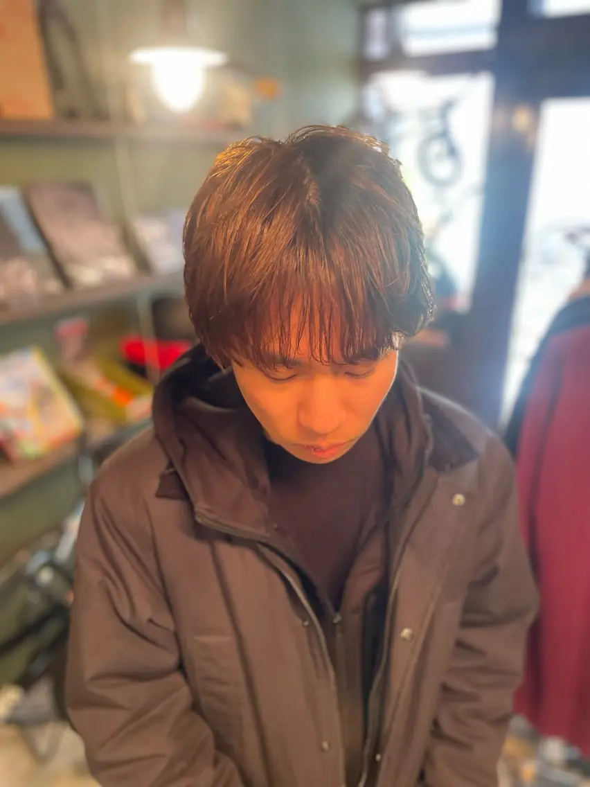 ショート カラー メンズ カット ヘアカラー トリートメント PATH-hair. storeのヘアスタイル