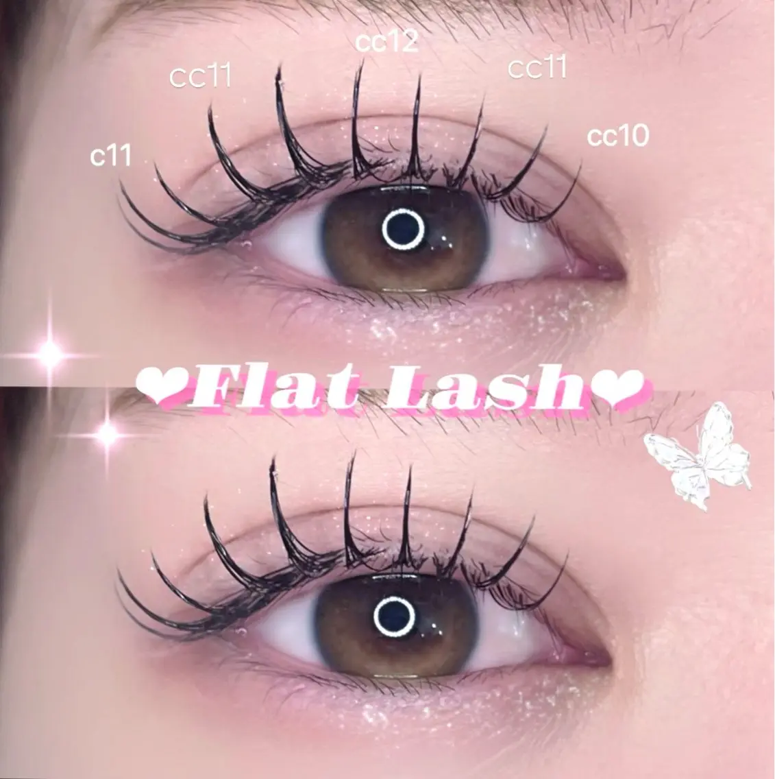 【💖オフ無料💖】フラットラッシュ100本＋サロン専売コーティング仕上げ🪞✨️の写真