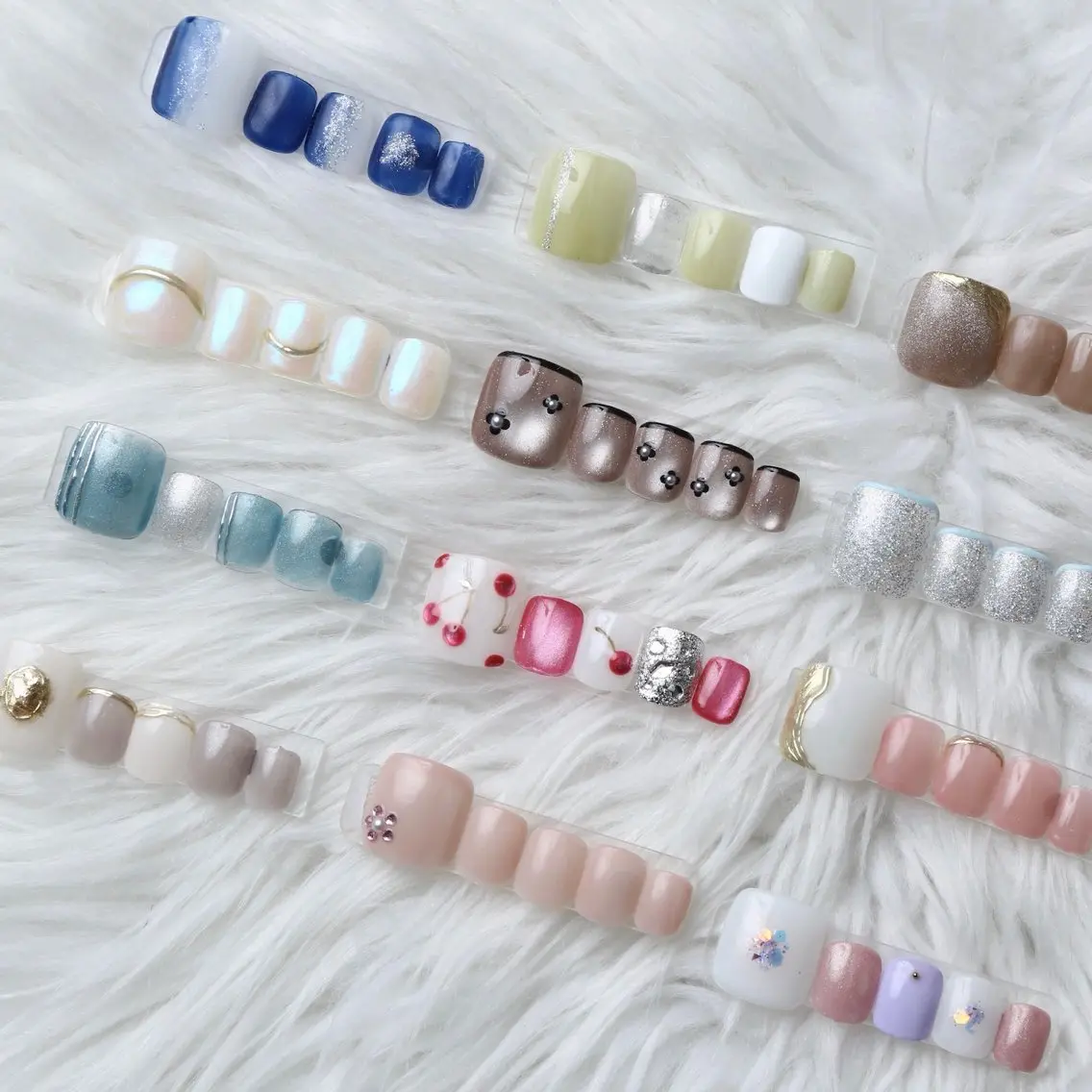 ネイル フットネイル Aoi ✨ L'ねいるのネイルデザイン
